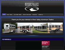 Tablet Screenshot of eclipsealuminumtrailers.com